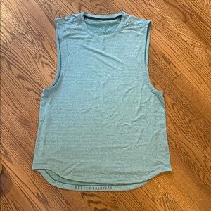 Men’s Lululemon Sleeveless Teal Tank Top